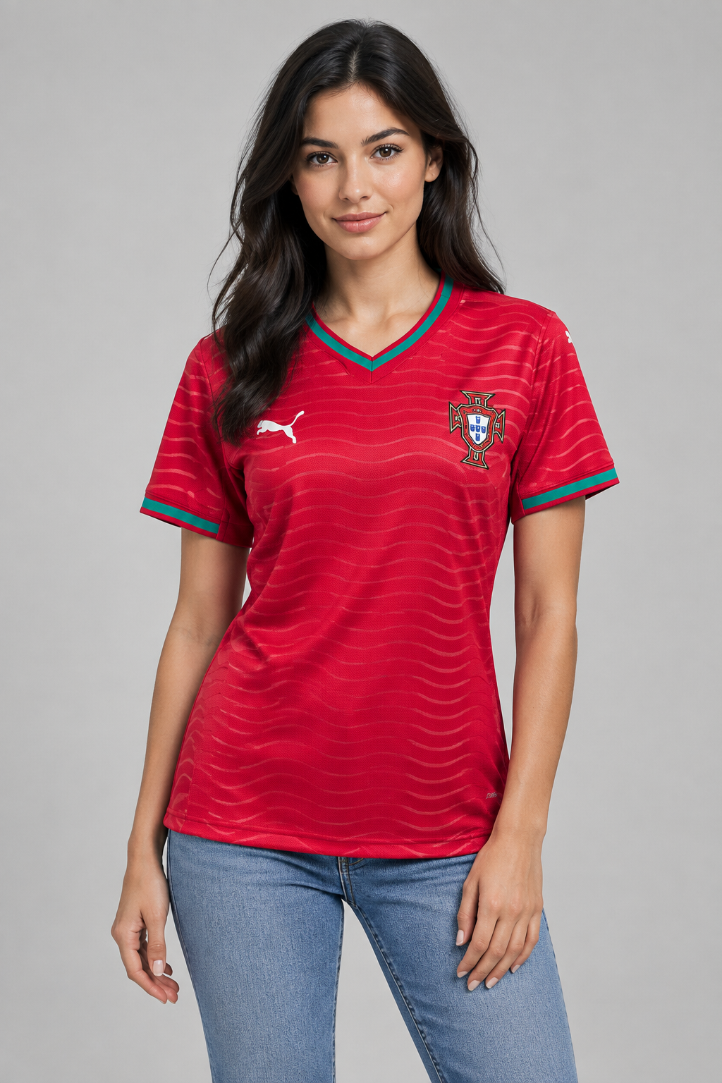 Camisola feminina Portugal 2026