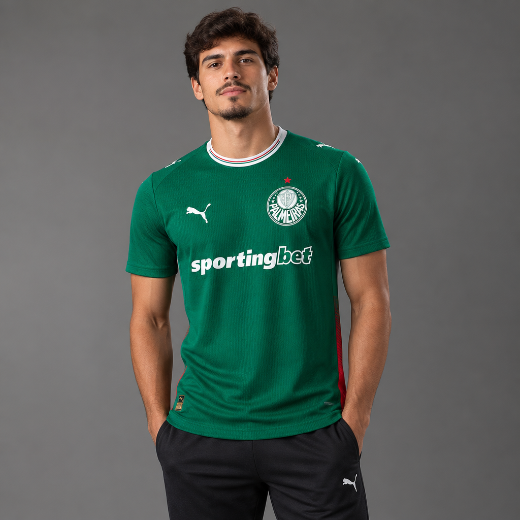 Camisola Palmeiras versão player